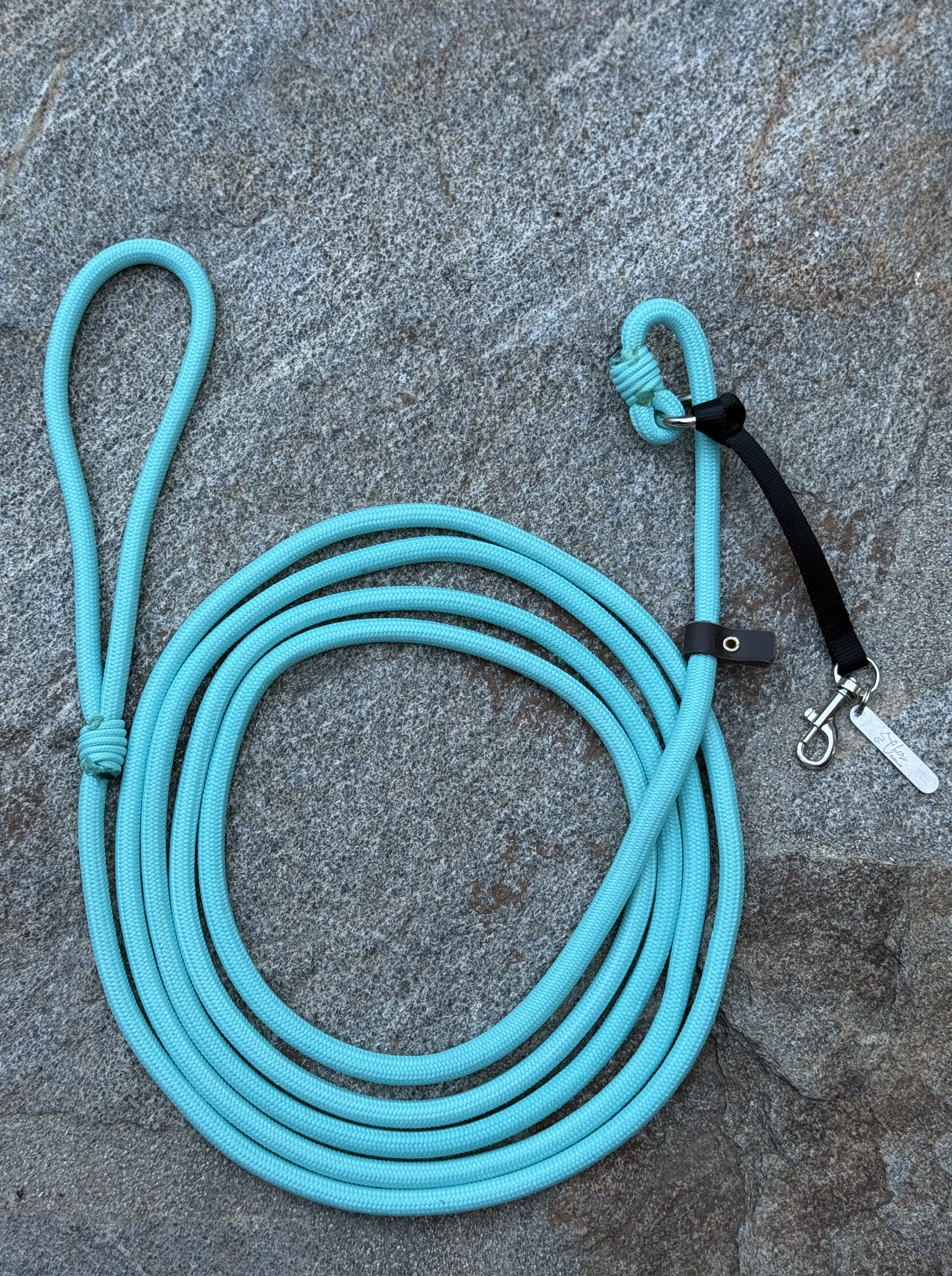 10 ft. Long Leash - Aquamarine