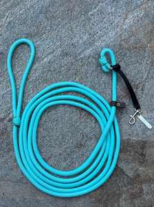 10 ft. Long Leash - Aquamarine