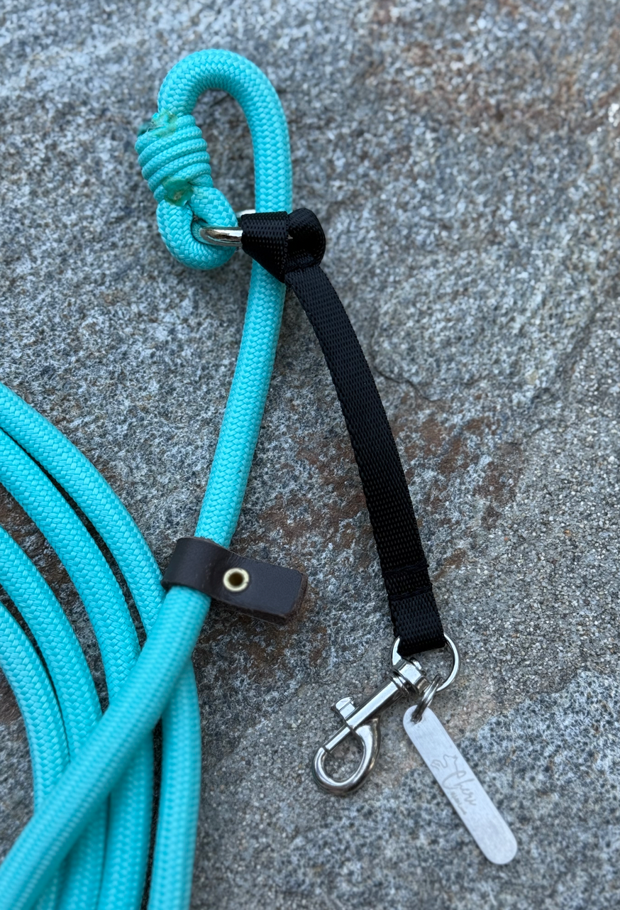10 ft. Long Leash - Aquamarine