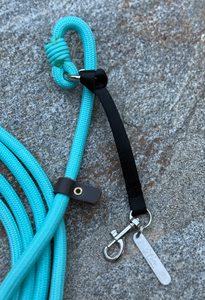 10 ft. Long Leash - Aquamarine